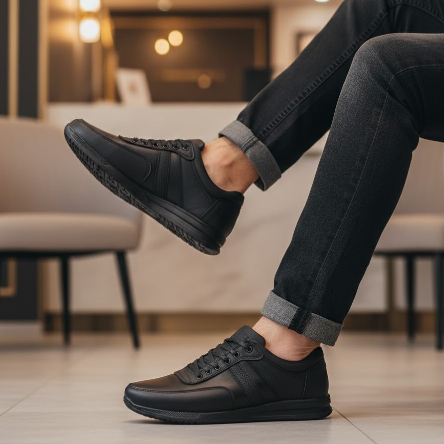 خرید آنلاین کفش طبی مردانه گلد مدل سناتور کد 01